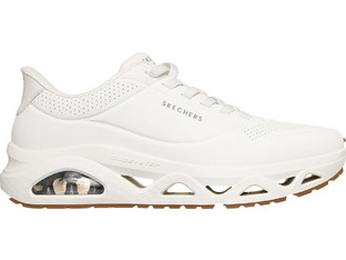 Skechers Uno Glide-Step Ανδρικά Sneakers Λευκά 183420-WHT