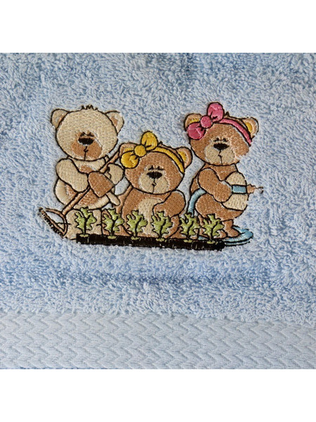 Klotsotiras Teddy Σετ Βρεφικές Πετσέτες 2τμχ 135335