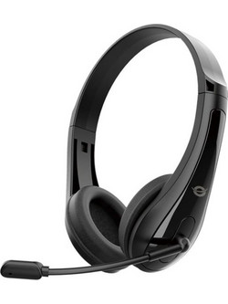 Conceptronic POLONA06B3T On Ear Ακουστικά Υπολογιστή με Μικρόφωνο & 3.5mm Jack