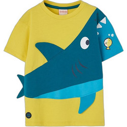Boboli Παιδικό T-Shirt Κοντομάνικο Κίτρινο 543204-1227