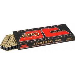 JT Αλυσίδα Κίνησης Χρυσή 428 HPO O-Ring 108 Links Kaze-R 115 / Kriss 125 / Kristar 125