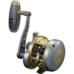 Maxel Armory 25 Light Gray/Light Gold Μηχανισμός Ψαρέματος για Jigging / Tai Rubber / Slow Jigging για Αριστερόχειρες