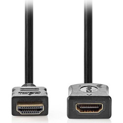 Nedis Καλώδιο HDMI Male to HDMI Female 2m Black CVGL34096BK20