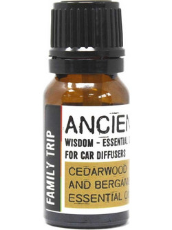 Ancient Wisdom Αιθέριο Έλαιο Κέδρος & Περγαμόντο 10ml