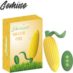 Gemuse The Cutie Corn Cob Vibrator Κλειτοριδικός Δονητής για Ζευγάρια με Τηλεχειριστήριο Κίτρινος