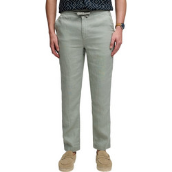 Superdry Ανδρικό Παντελόνι Joggers Λινό Κανονική Εφαρμογή Βεραμάν M7011509A-J3C