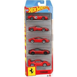 Mattel Hot Wheels Ferrari Σετ 5 Αυτοκινητάκια