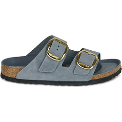 Birkenstock Arizona Big Buckle Γυναικεία Σανδάλια Suede Ανατομικά Μπλε 1032071