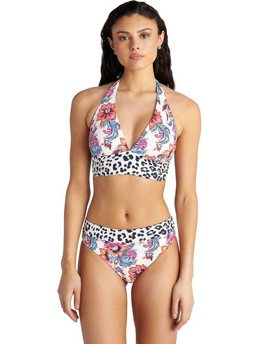 BLU4U Bikini Slip Floral Λευκό Πολύχρωμο 26365311-06
