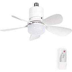 Vito FANLUX-B5 2027730 Ανεμιστήρας Οροφής 42cm 7W με Φως & Τηλεχειριστήριο Λευκός