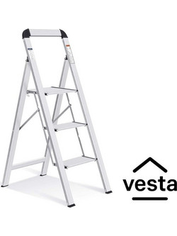 Vesta LJA1103 Σκαλοσκαμπό Αλουμινίου Με 3 Σκαλοπάτια