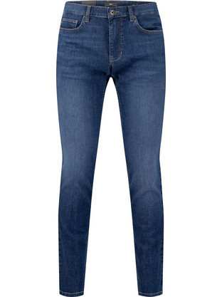 Fynch Hatton Ανδρικό Τζιν Παντελόνι Slim Εφαρμογή Navy Μπλε 1602-2913-668