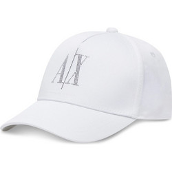 Armani Exchange Γυναικείο Καπέλο Jockey Υφασμάτινο Λευκό XW000957-AF13846-U0002