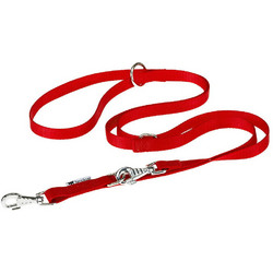 Ferplast Club Λουρί Σκύλου Πολλαπλών Σημείων 2m x 20mm Κόκκινο