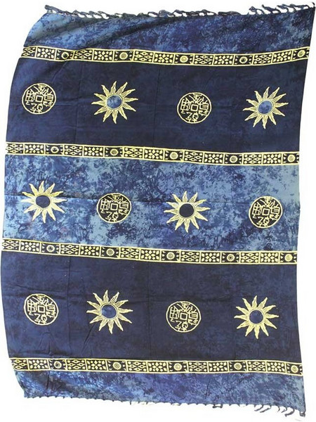 Nature & Body Surya Παρεό Μακρύ Navy Μπλε 5200431906727