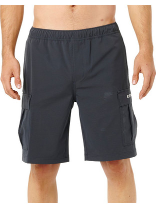 Rip Curl Αθλητική Ανδρική Βερμούδα Cargo Μαύρη 04QMWS-8264