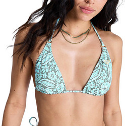 Roxy Wildside Paisley Bikini Top Τριγωνάκι Τιρκουάζ ERJX305707-GLD6