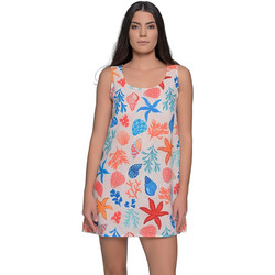 Milena By Paris Mini Καλοκαιρινό Καθημερινό Φόρεμα Λευκό 040334