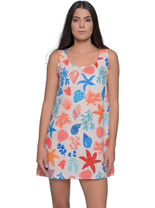 Milena By Paris Mini Καλοκαιρινό Καθημερινό Φόρεμα Λευκό 040334