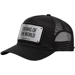 John Hatter & Co Ανδρικό Καπέλο Jockey με Δίχτυ Snapback Υφασμάτινο Μαύρο