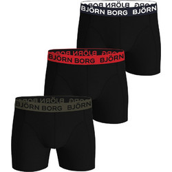 Bjorn Borg Ανδρικά Μποξεράκια Σετ 3Pack Μαύρα 10001752-MP005