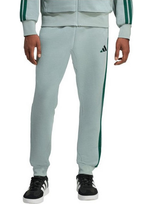 Adidas Essentials Ανδρικό Παντελόνι Φόρμας Fleece με Λάστιχο Γαλάζιο KD4836
