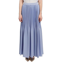 TWINSET Μακριά Φούστα Υφασμάτινη Γαλάζια 261TE2113-12551