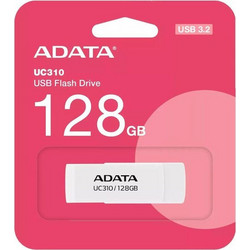 Adata UC310 128GB USB Stick 3.2 Gen 1 με USB-A Λευκό