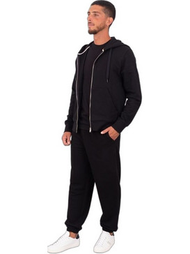Hugo Boss Ανδρικό Σετ Φόρμας με Λάστιχο Μαύρο 50546405-001