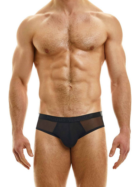 Modus Vivendi Muslin Classic Ανδρικό Σλιπ Μαύρο 09315