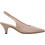 KALOGIROU Γόβες Slingback Δερμάτινες με Λεπτό Χαμηλό Τακούνι Μπεζ 2704S-4105