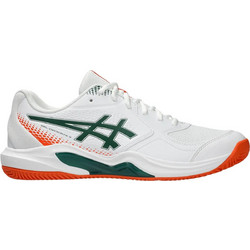 ASICS Gel Dedicate 9 Ανδρικά Αθλητικά Παπούτσια Padel Λευκά 1041A546-100