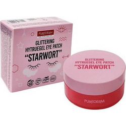 Purederm Glittering Hytruegel Starwort Eye Patches για Ενυδάτωση & Λάμψη 60τμχ