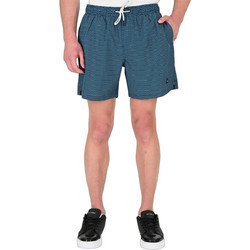 Double Ανδρικό Μαγιό Σορτς με Σχέδια Navy Μπλε 261MTS-8024
