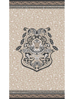 Palamaiki EM50 Πετσέτα Θαλάσσης Microfiber Μπεζ 90x160cm 9-108032-050