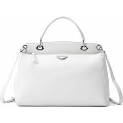 Bag to Bag Γυναικεία Τσάντα Χειρός από Δερματίνη Λευκή XY-37013