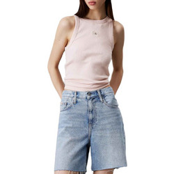 Calvin Klein Γυναικείο Καλοκαιρινό Top Ριπ Nude J20J225302-CDV
