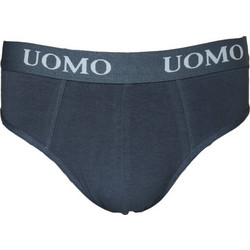 Uomo Ανδρικό Σλιπ Βαμβακερό Ανθρακί UD016UO