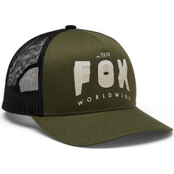 Fox Καπέλο Jockey με Δίχτυ Snapback Υφασμάτινο Πράσινο 38470 532