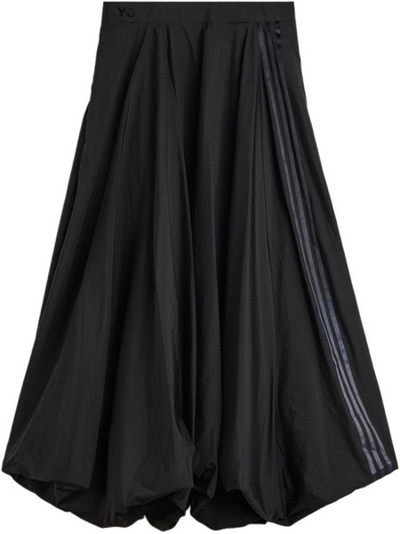 Adidas Y-3 GRADIENT Μίντι Φούστα Υφασμάτινη Balloon Μαύρη KY8598