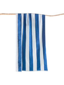 La Redoute Hendaye Πετσέτα Θαλάσσης Μπλε 90x175cm 350250657