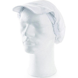 CXS Ανδρικό Καπέλο Jockey Υφασμάτινο Λευκό 1150-026-100-00
