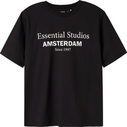Name It Παιδικό T-Shirt Κοντομάνικο Μαύρο 13247296