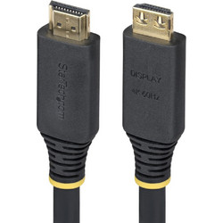 StarTech Καλώδιο HDMI 2.0 HDMI Male to HDMI Male 1.5m Black HDMI2-CABLE-GRIP-15M