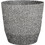 Supergreens Terazzo Γλάστρα Στρογγυλή Πλαστική Γκρι 37x33.5cm 7160-8