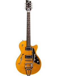Duesenberg Starplayer CBR Ηλεκτρική Κιθάρα Semi-Hollow με Μαγνήτες HS & Ταστιέρα Rosewood Transparent Honey