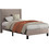 HomeMarkt Trillop Κρεβάτι Ημίδιπλο Υφασμάτινο 120x200cm HM667.15