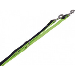 Nobby Mesh Preno Λουρί Σκύλου Πολλαπλών Σημείων 2m Μαύρο Lime