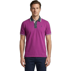MCS Ανδρική Μπλούζα Polo Κοντομάνικη Μωβ CMCN420-L0020404-132