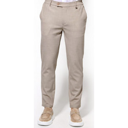 Tresor Ανδρικό Παντελόνι Chino Ελαστικό Slim Εφαρμογή Μπεζ 4518